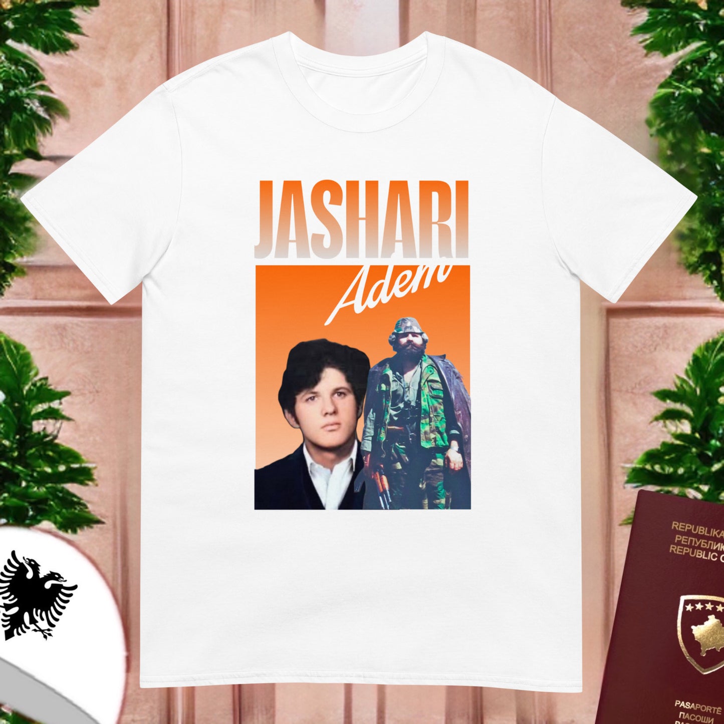 Adem Jashari Porträt T-Shirt