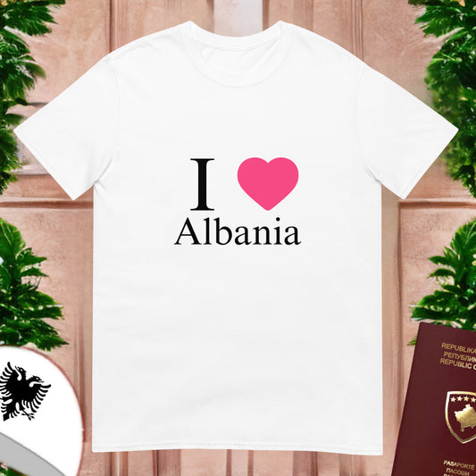 I LOVE ALBANIA T-Shirt