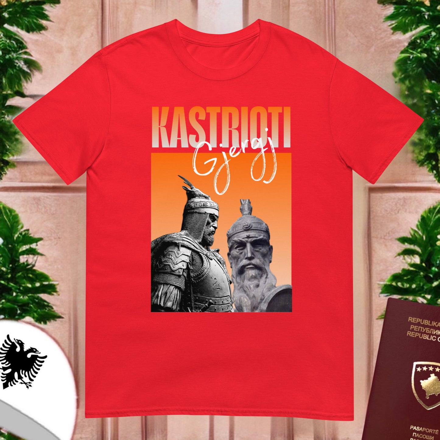 Gergj Kastrioti Porträt T-Shirt