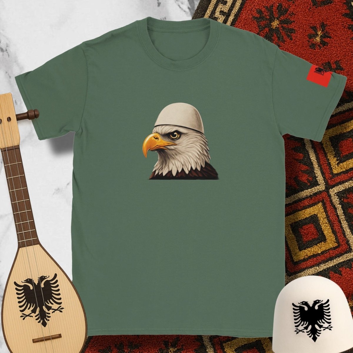 Albanian Eagle T-Shirt - KosMode