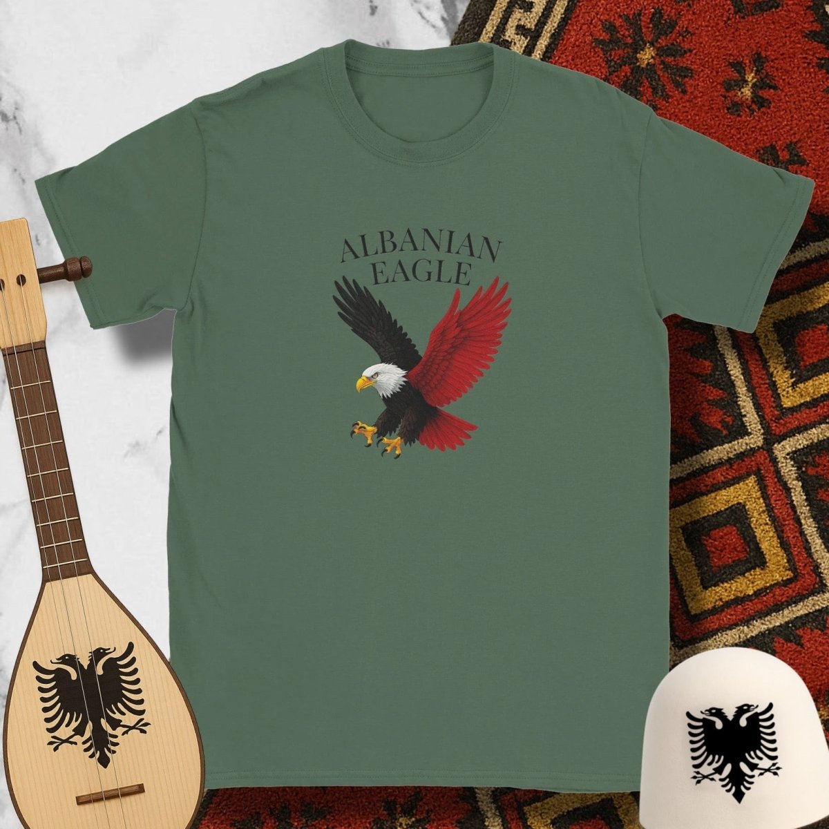 Albanian Eagle T-Shirt - KosMode