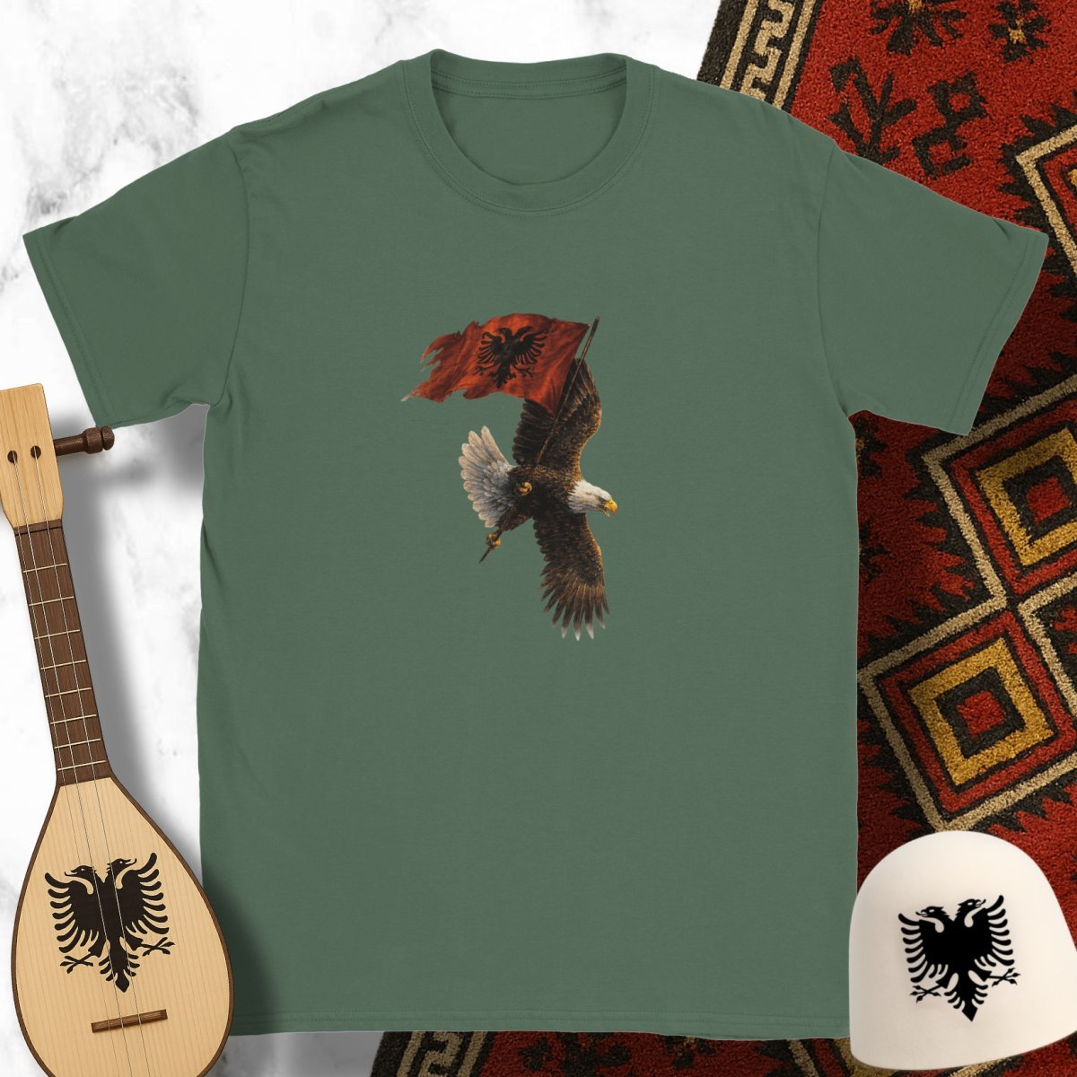 Albanian Eagle T-Shirt - KosMode