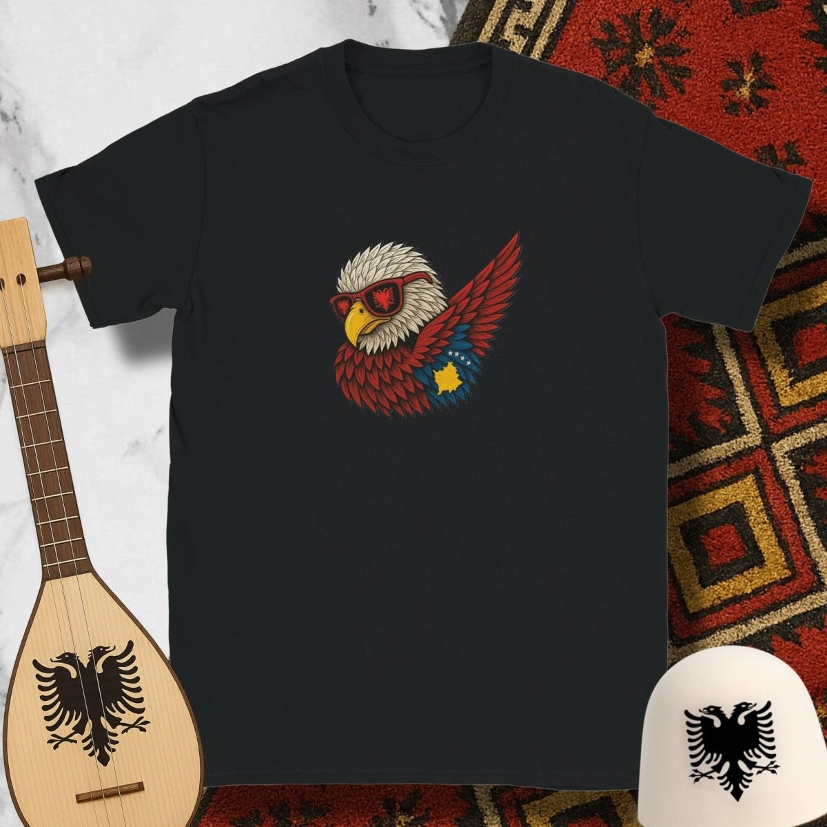 Albanian Eagle T-Shirt - KosMode