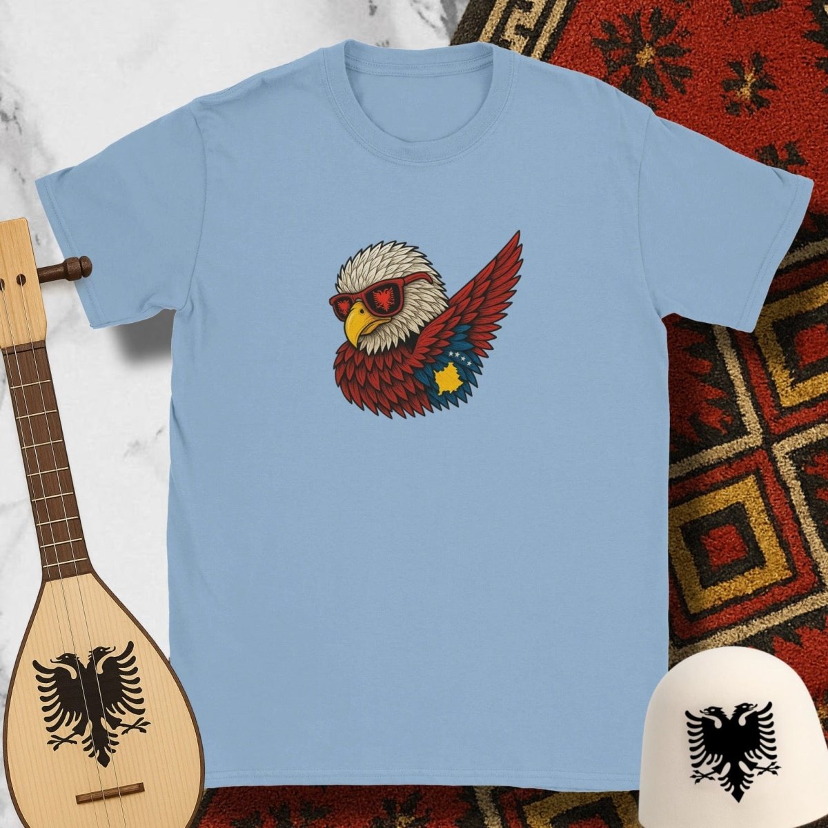 Albanian Eagle T-Shirt - KosMode