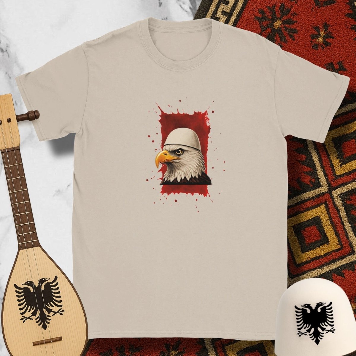 Albanian Eagle T-Shirt - KosMode