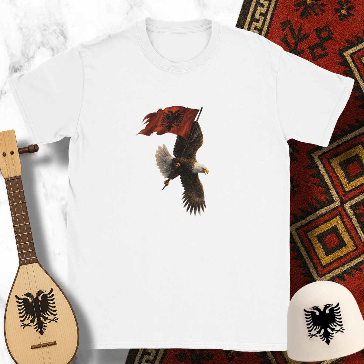 Albanian Eagle T-Shirt - KosMode