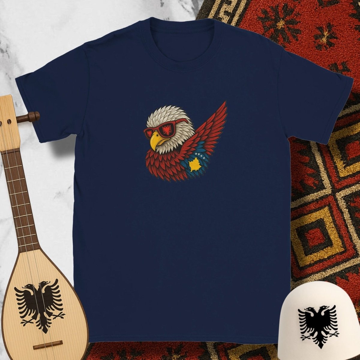 Albanian Eagle T-Shirt - KosMode