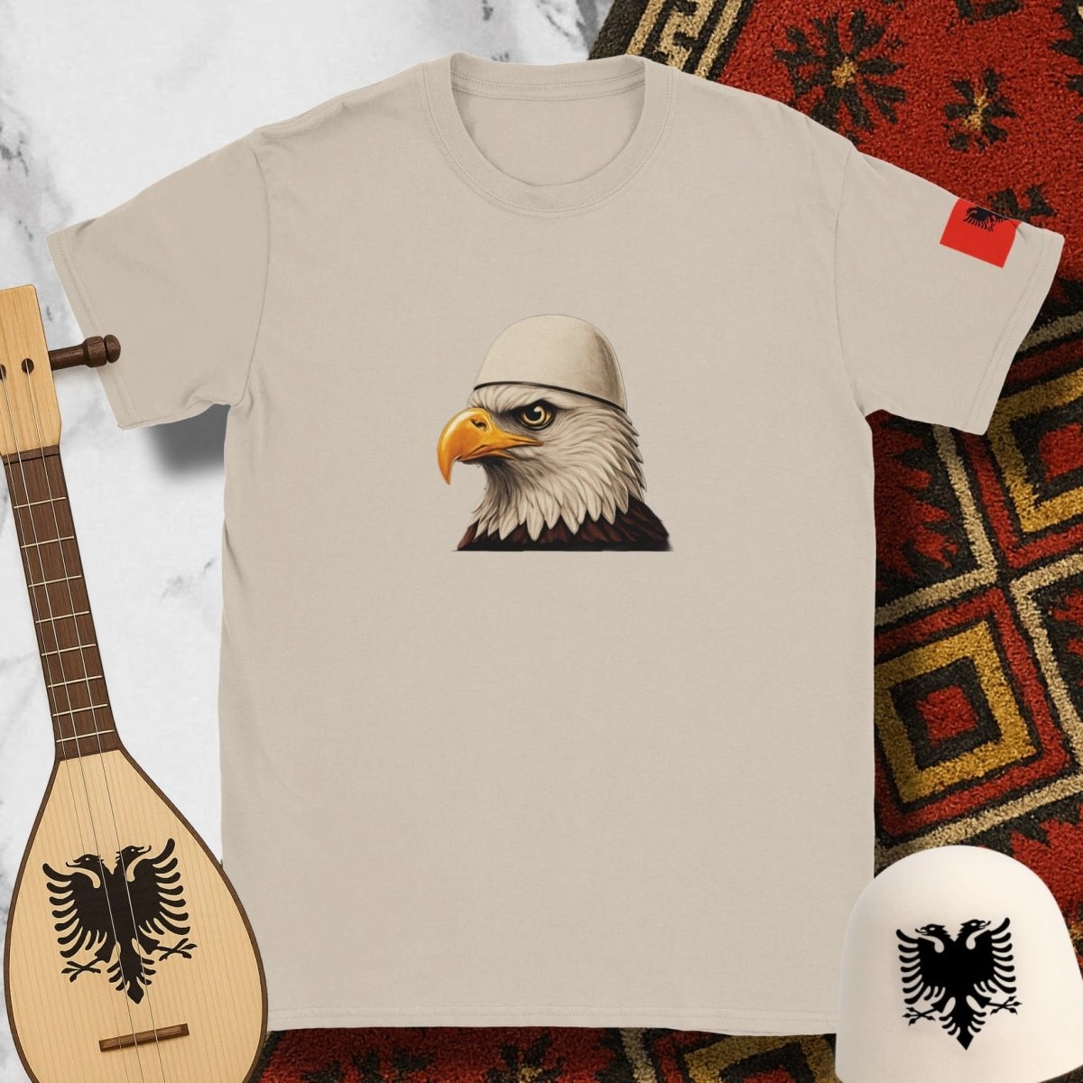 Albanian Eagle T-Shirt - KosMode