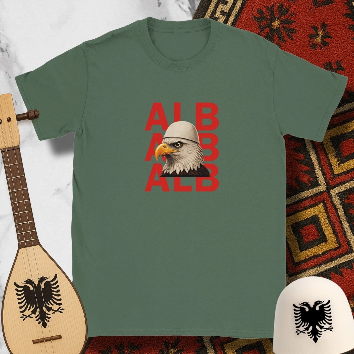 Albanian Eagle T-Shirt - KosMode