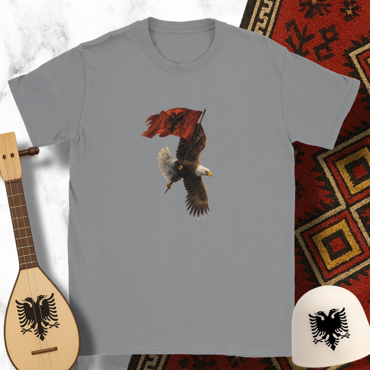Albanian Eagle T-Shirt - KosMode