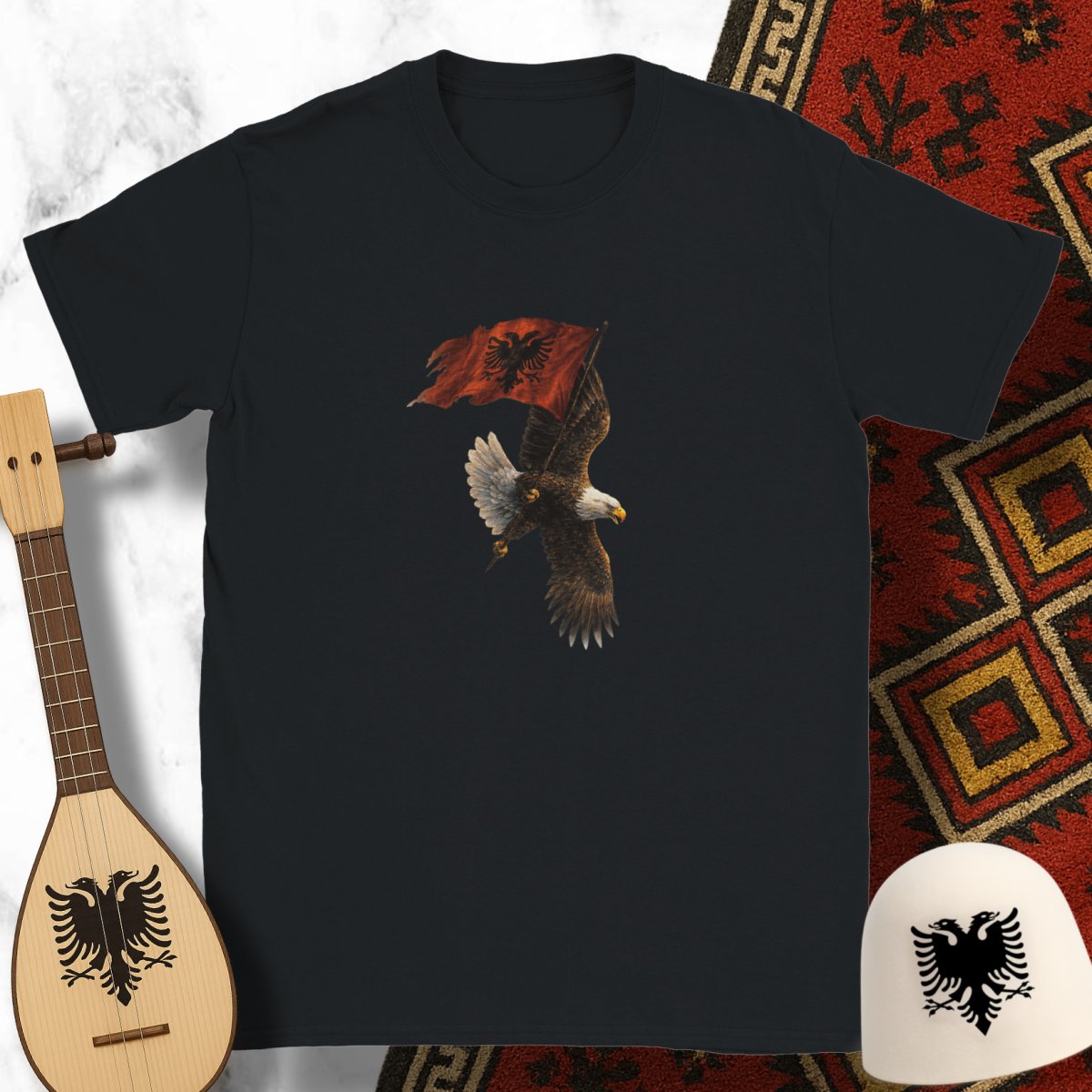 Albanian Eagle T-Shirt - KosMode