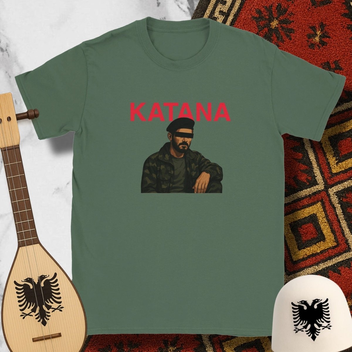 Katana Agim Ramadani T-Shirt - KosMode