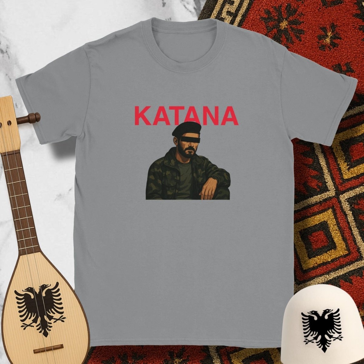 Katana Agim Ramadani T-Shirt - KosMode