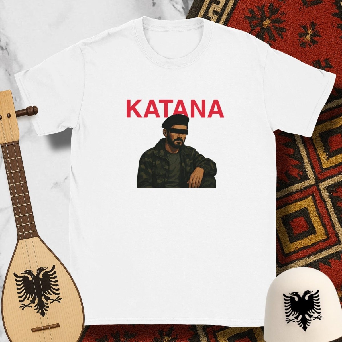 Katana Agim Ramadani T-Shirt - KosMode