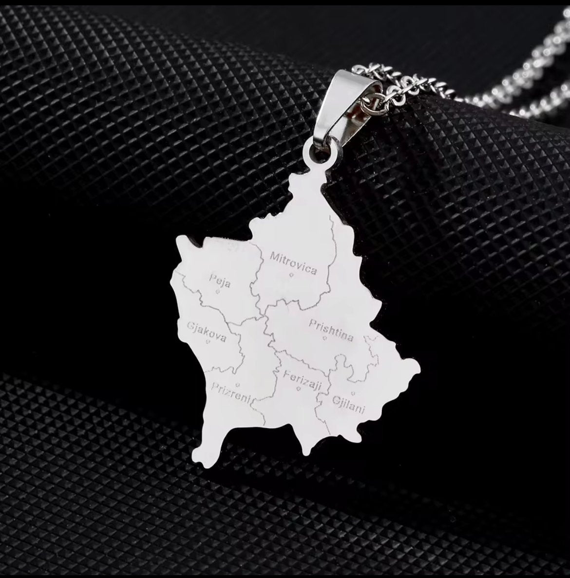 Kosovë Edelstahl Halskette - KosMode