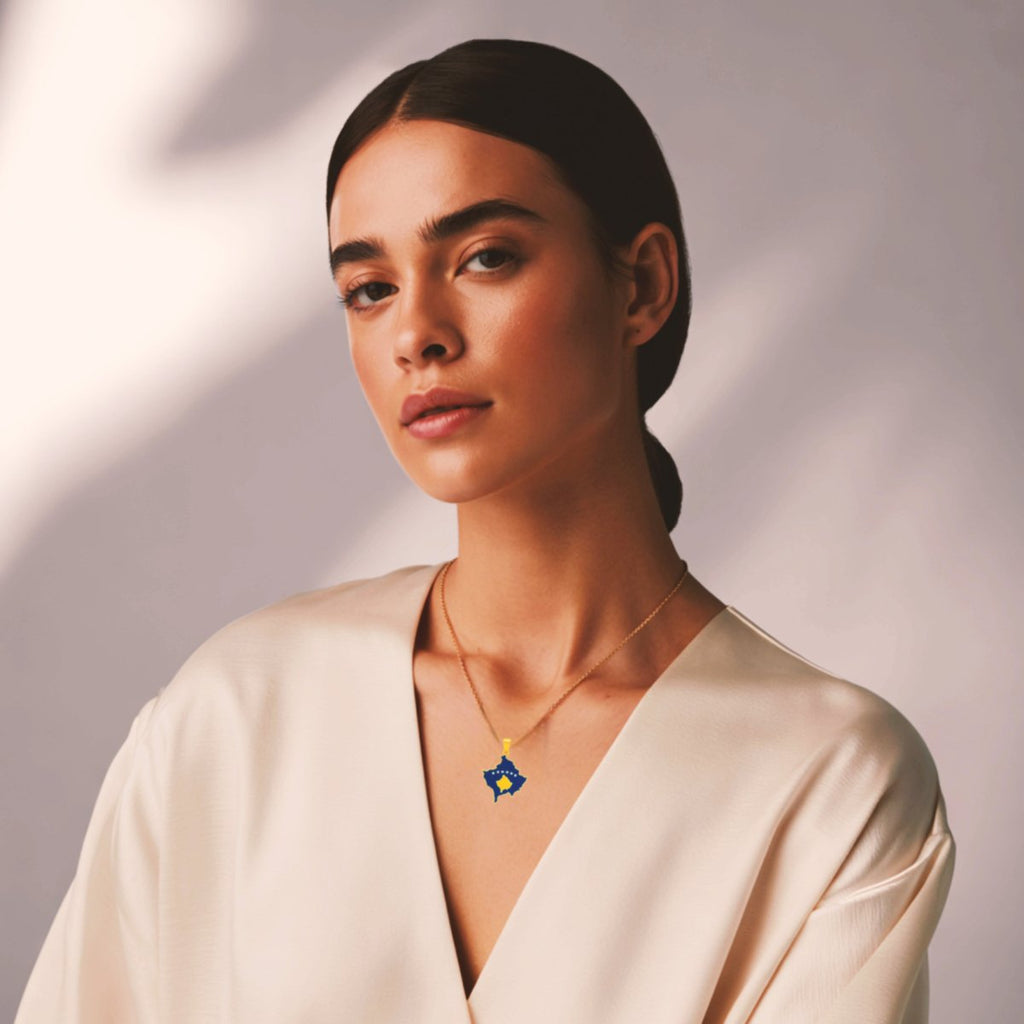 Kosovë Edelstahl Halskette - KosMode