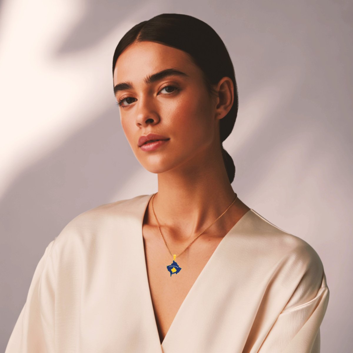 Kosovë Edelstahl Halskette - KosMode