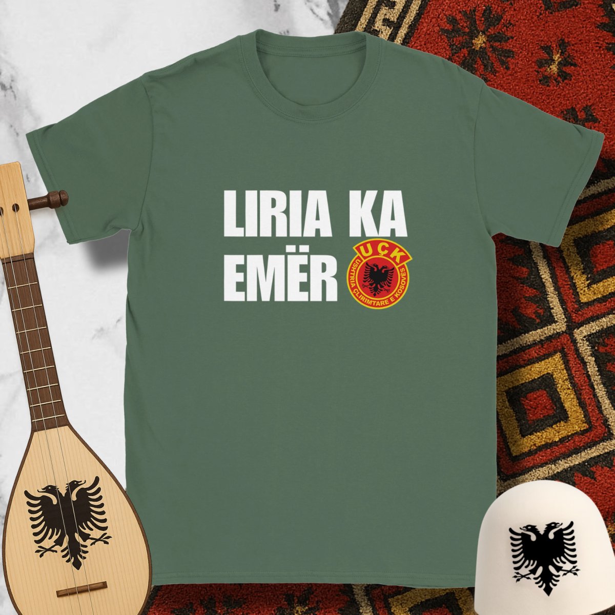 Liria ka emër T-Shirt - KosMode