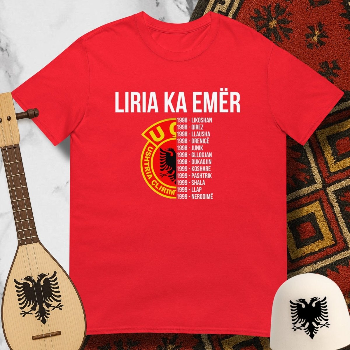 Lria ka emër T-Shirt - KosMode